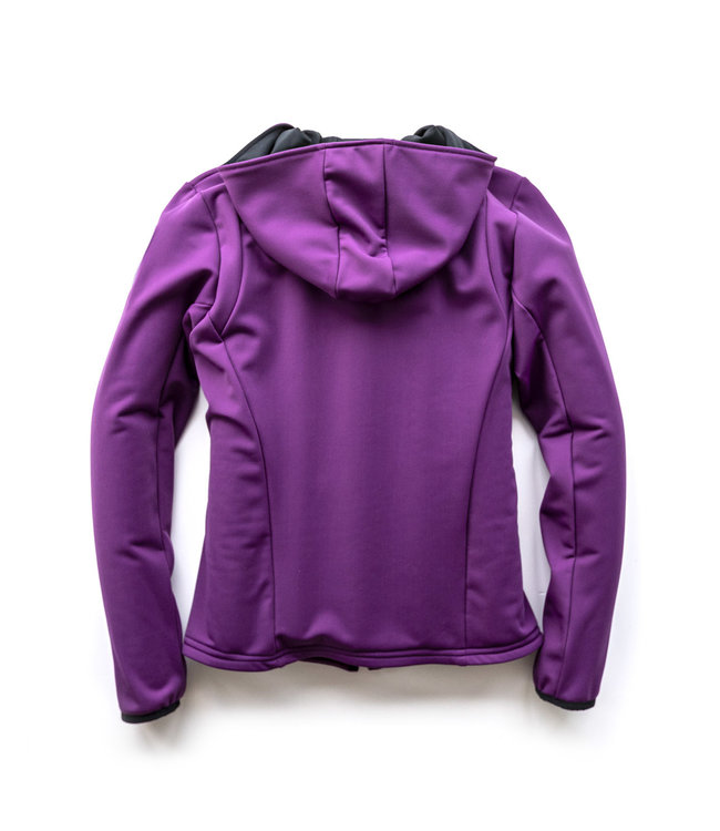 SPORT TEC hooded jacket purple
