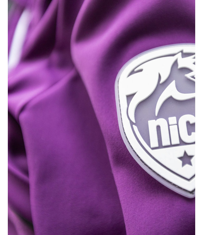 Giacca con cappuccio SPORT TEC viola