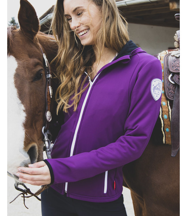 SPORT TEC Kapuzenjacke Purple