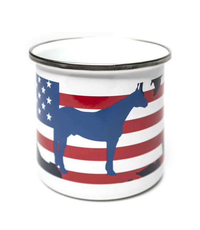 AMERICANA Cowboy Coffee Cup
