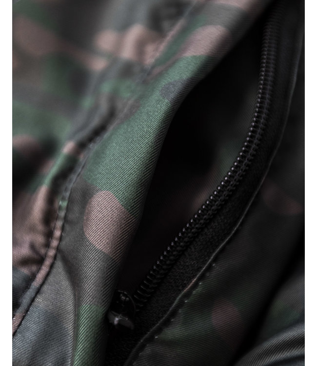 Bomber mimetico scuro