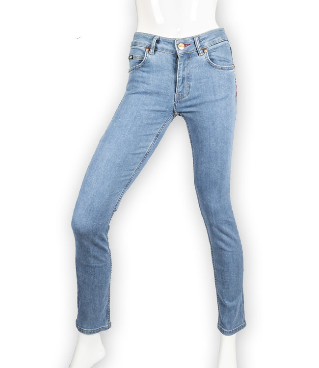 XXII JEANS Avery – Vestibilità slim da donna – azzurro