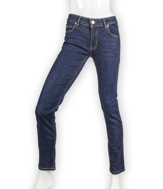 XXII JEANS Cassidy – Vestibilità slim da donna – blu scuro