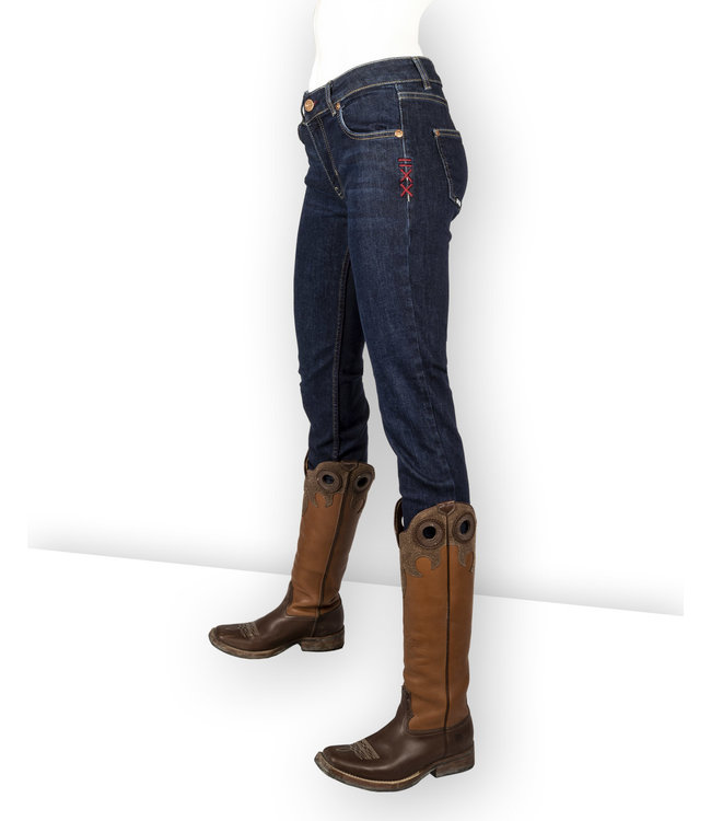 XXII JEANS Cassidy – Vestibilità slim da donna – blu scuro