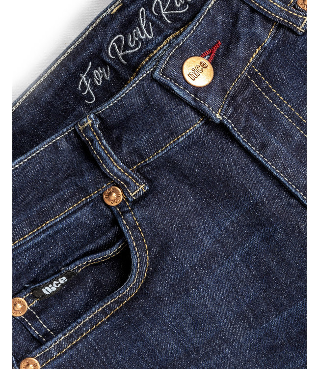 XXII JEANS Cassidy – Vestibilità slim da donna – blu scuro