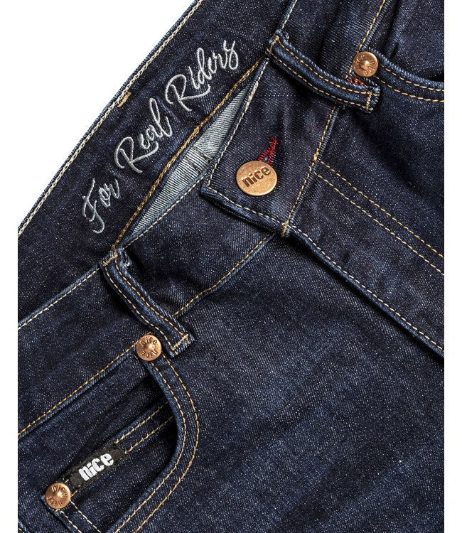 XXII JEANS Beth – Stivaletto da donna piccolo – blu scuro