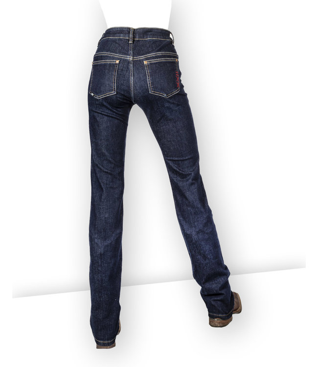XXII JEANS Beth – Stivaletto da donna piccolo – blu scuro