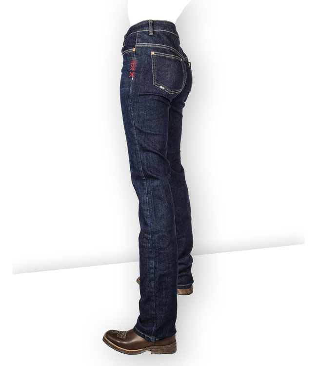 XXII JEANS Beth – Stivaletto da donna piccolo – blu scuro