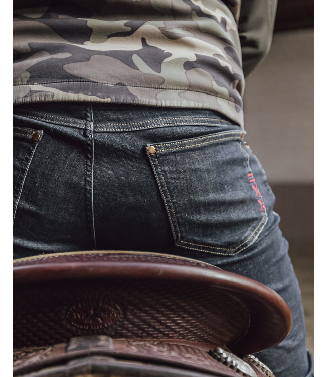 XXII JEANS Kayce – Mens straight – dark blue