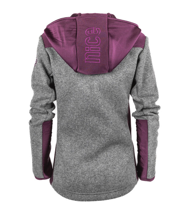 NO WIND Wool Jacket Westernsport Purple