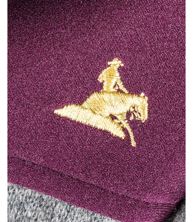 NO WIND Wool Jacke Westernsport Purple