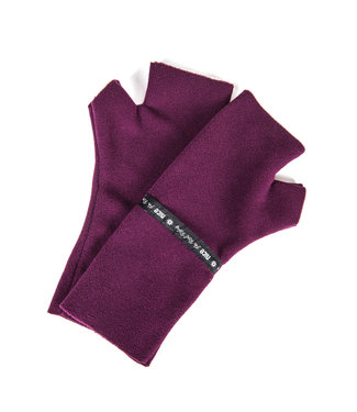 Polartec Fleece Pulswärmer Plum