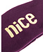 Fleece Headband Plum Gold