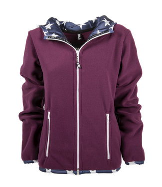 USA Polarfleece ZIP Plum