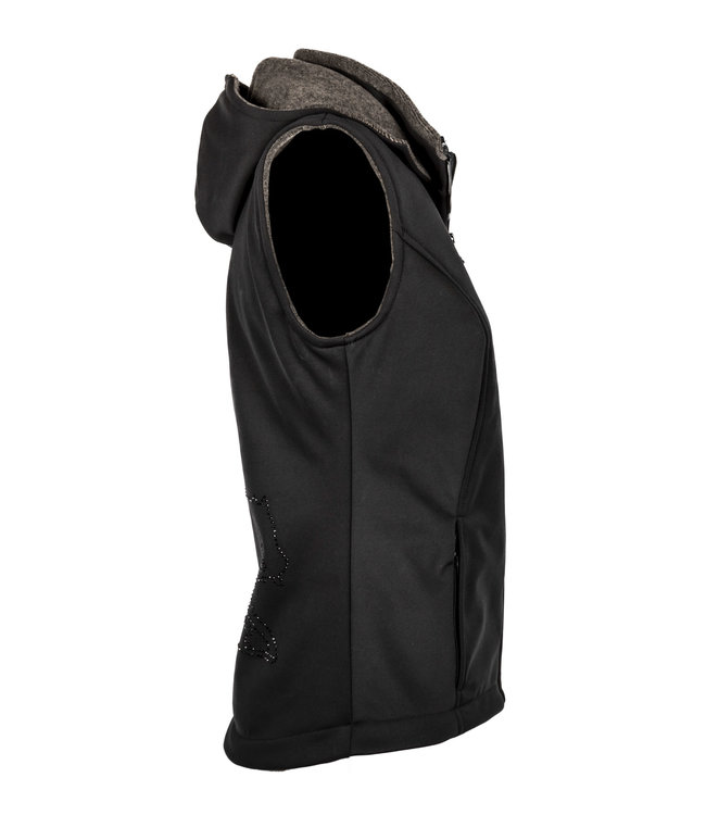 STORMLOCK Black Glitterslide Vest