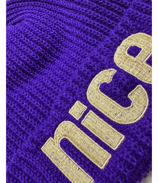 NICE Berretto polare viola