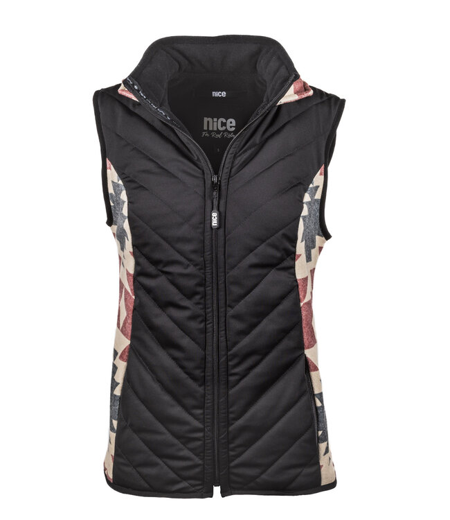 Southwest polar fleece vest