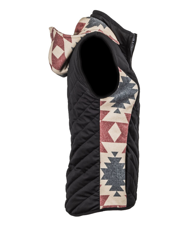 Southwest polar fleece vest