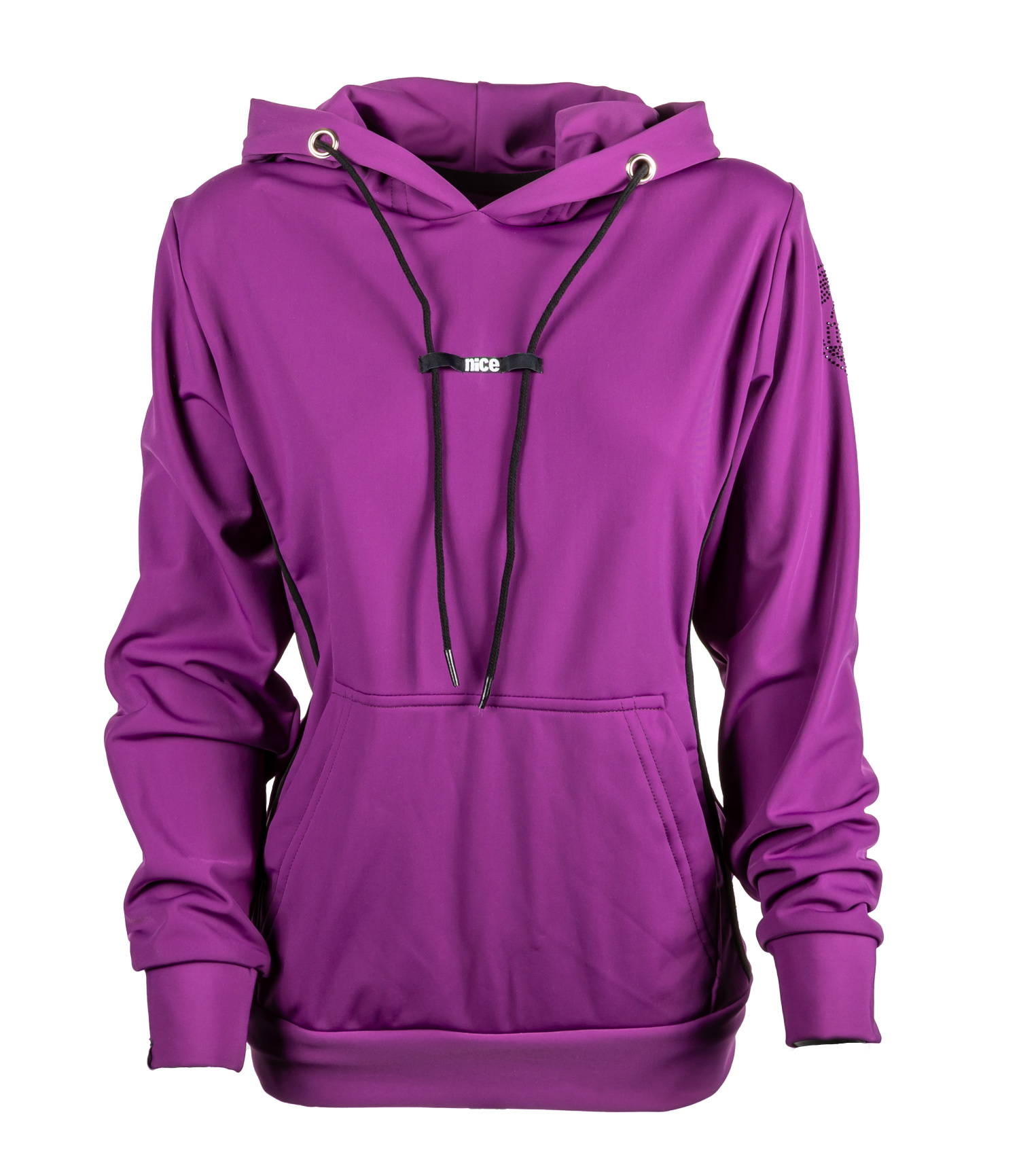 Felpa con cappuccio SPORT TEC Viola NICE Horse Fashion