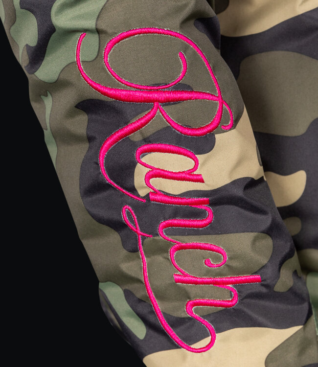 Giacca ranch WindLOCK imbottita e super leggera rosa mimetico