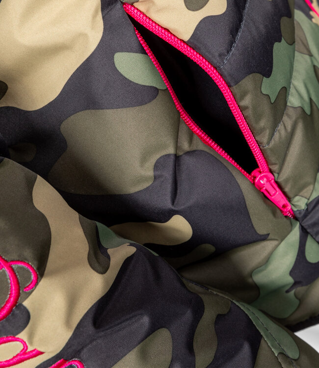 WindLOCK padded & super light ranch jacket camo pink