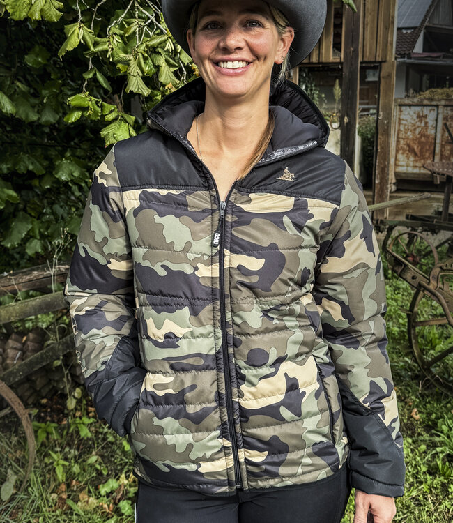 WindLOCK padded & super light ranch jacket Camougold