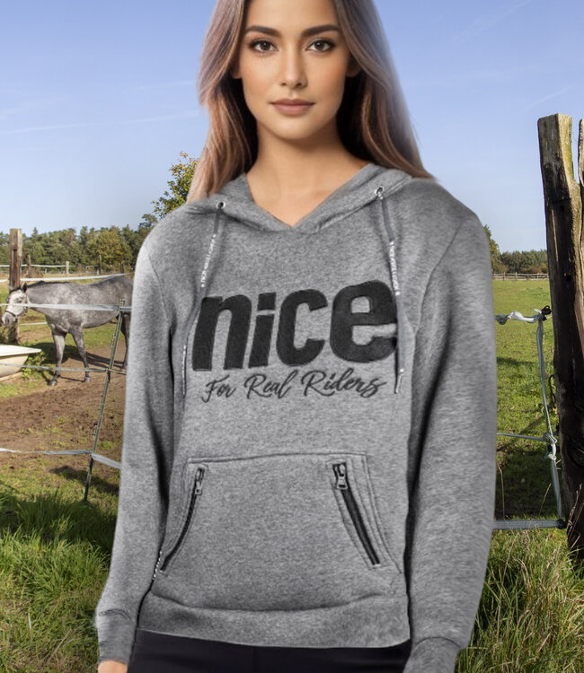 Hoodie NICE Originals grey