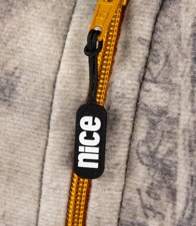 Giacca con zip in pile polare NICELAND