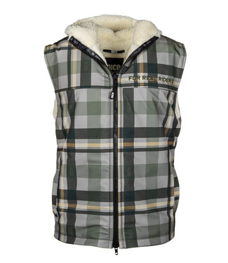 Gilet Stormlock in Sherpa scozzese