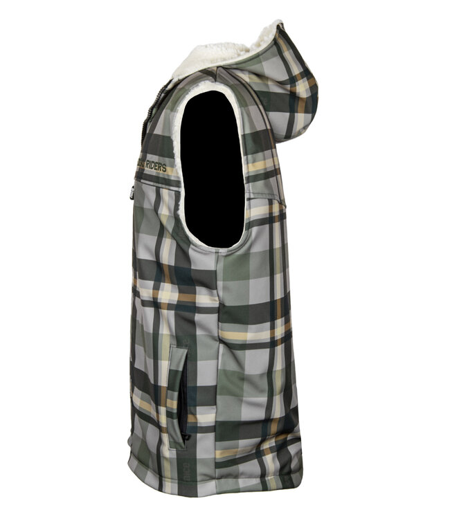 Gilet Stormlock in Sherpa scozzese