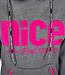Felpa con cappuccio NICE Originals rosa