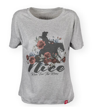 Run for the Roses T-Shirt 25 grey