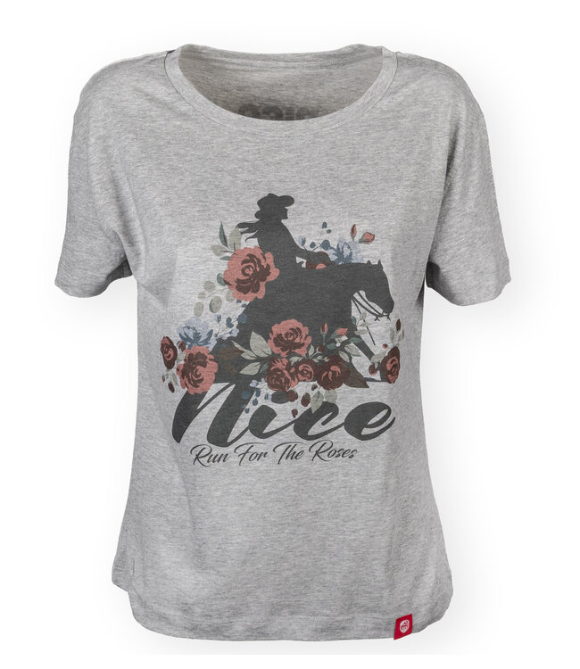 Run for the Roses T-Shirt 25 grey