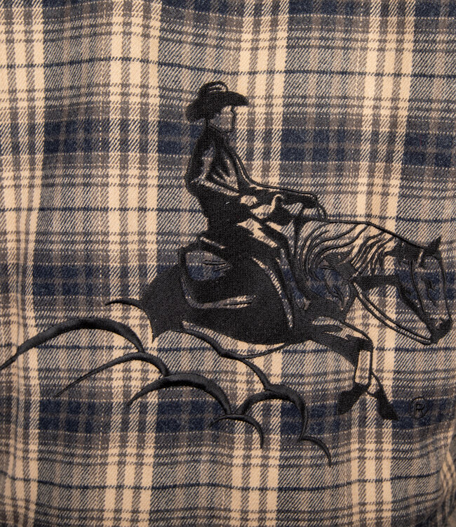 NRHA USA Flannel Jacket
