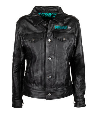 NRHA Leather Jacket women
