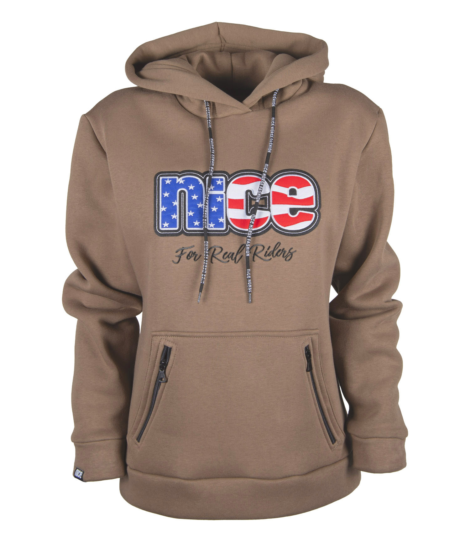 Hoodie NICE Originals Ranchbrown USA - NICE Horse Fashion