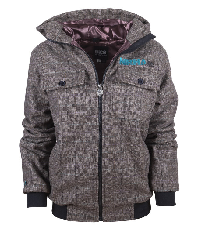 NRHA Original Herringbone Wool Blouson Women
