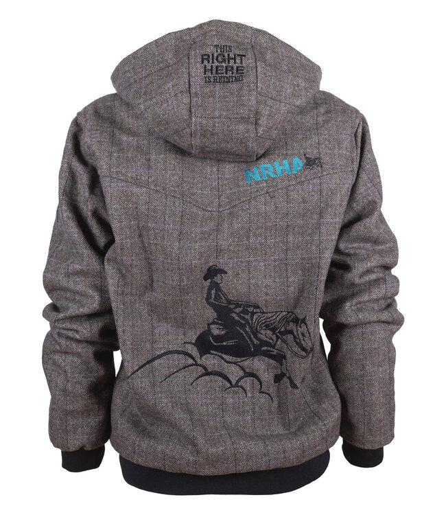 NRHA Original Herringbone Wool Blouson Women