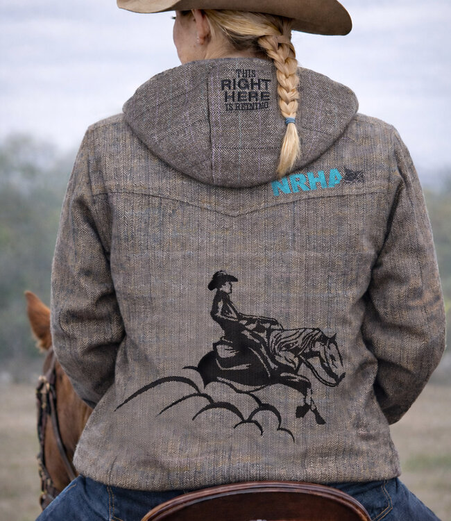 NRHA Original Herringbone Wool Blouson Women