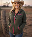 Fleece-ZIP Heritage Pinkolive