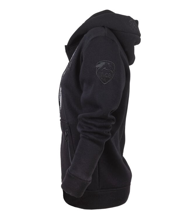 Fleece-ZIP NICE Allblack