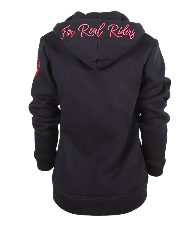 Fleece-ZIP Slide Pink Black