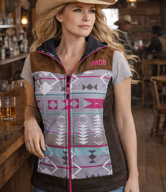 Vest Heritage Pink Western