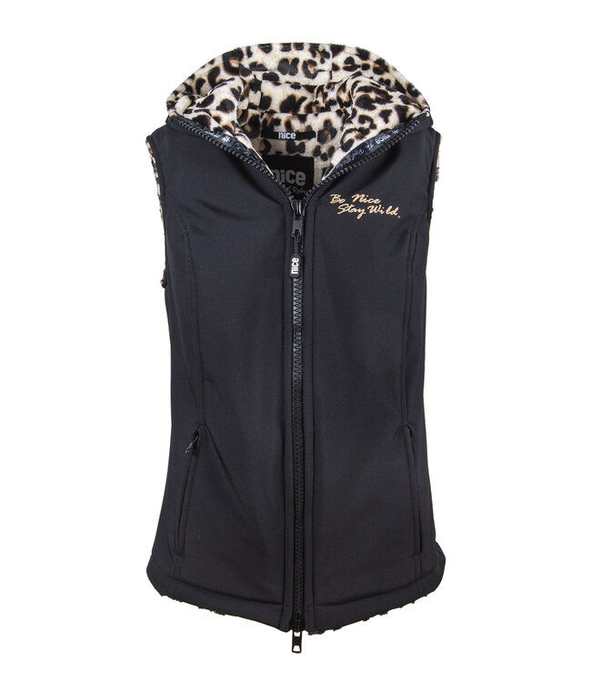 Golden Wild Leo Vest