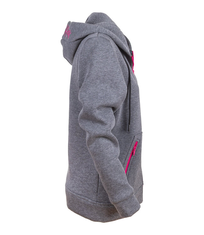 Fleece-ZIP Pinkgrey