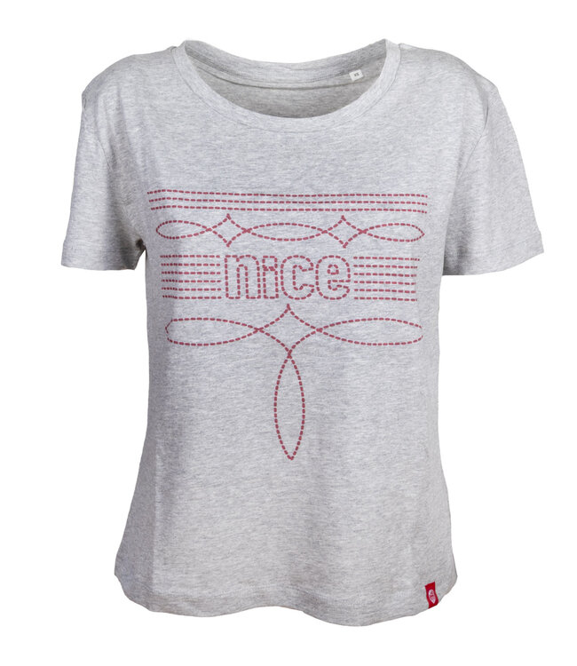 Boot Stitch T-Shirt grey