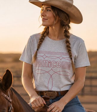 Boot Stitch T-Shirt grey