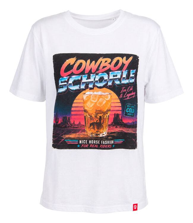 Cowboy Schorle Neon Sunset Tee
