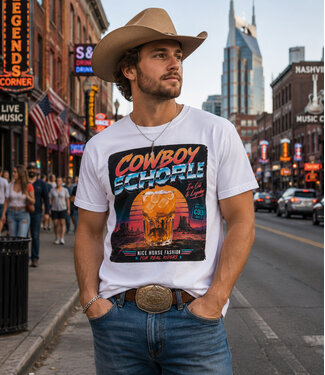 Cowboy Schorle Neon Sunset Tee