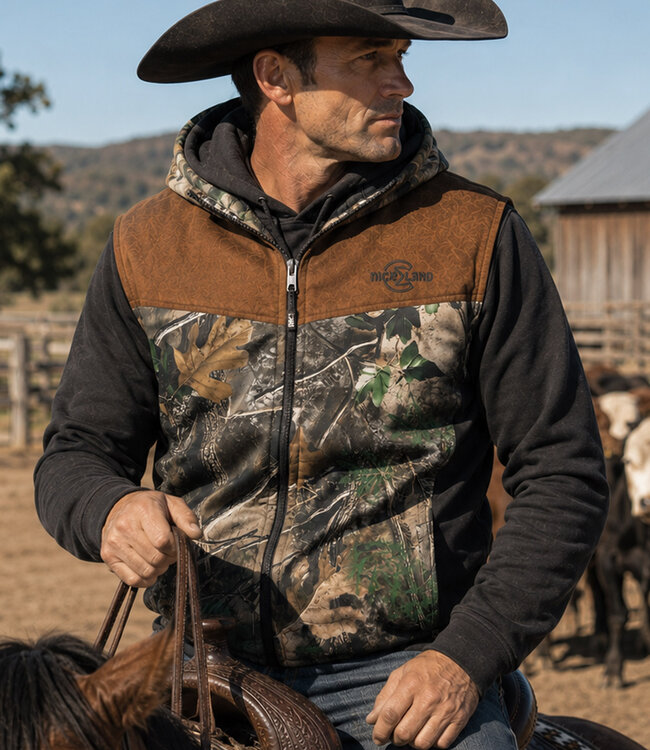 NICELAND Ranch Vest Men